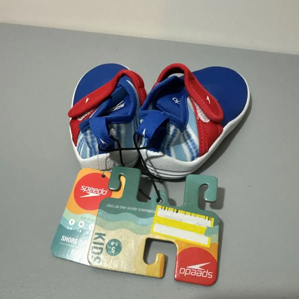 Speedo Baby Boy's Children's Shoes Water Sandals Blue Small 5/6